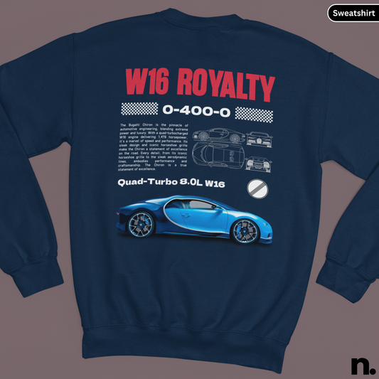 W16 Royalty Poster Style Sweatshirt