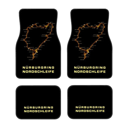 Nurburgring Inspired Automotive Floor Mats