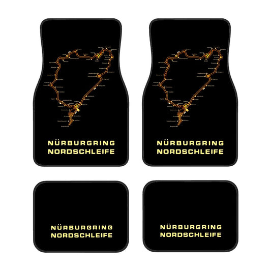 Nurburgring Inspired Automotive Floor Mats
