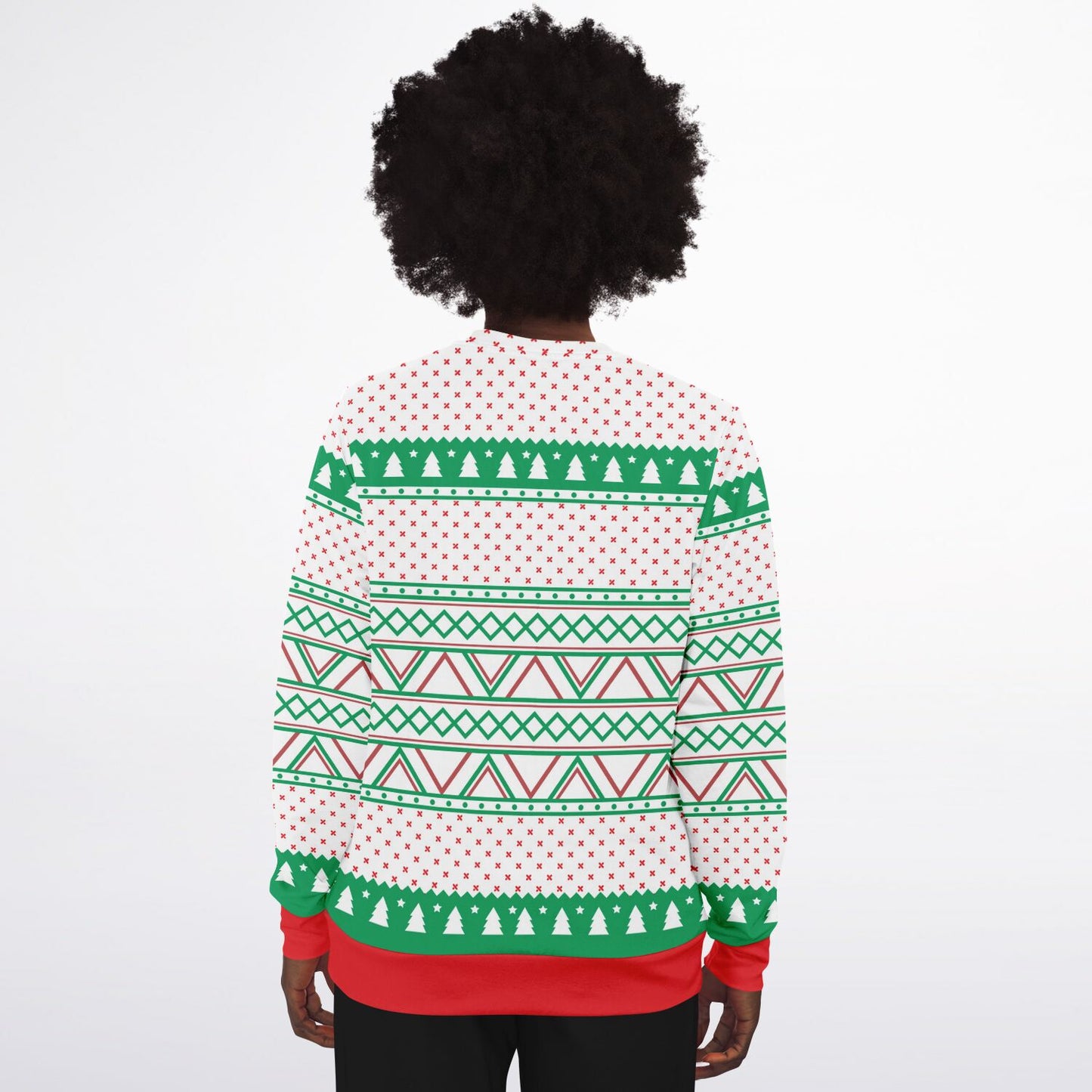 I Don't Believe In You Either Funny Santa Sweatshirt