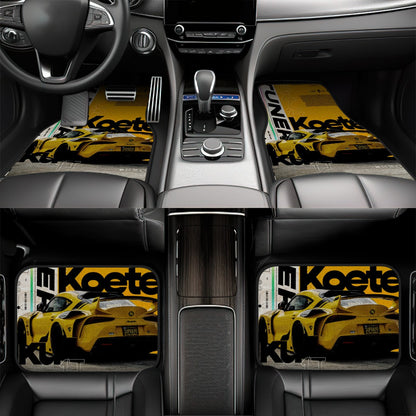 Tuner Supra Poster Style Automotive Floor Mats