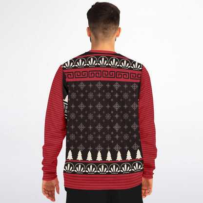 “Off Duty Santa” Relaxed Christmas Sweatshirt