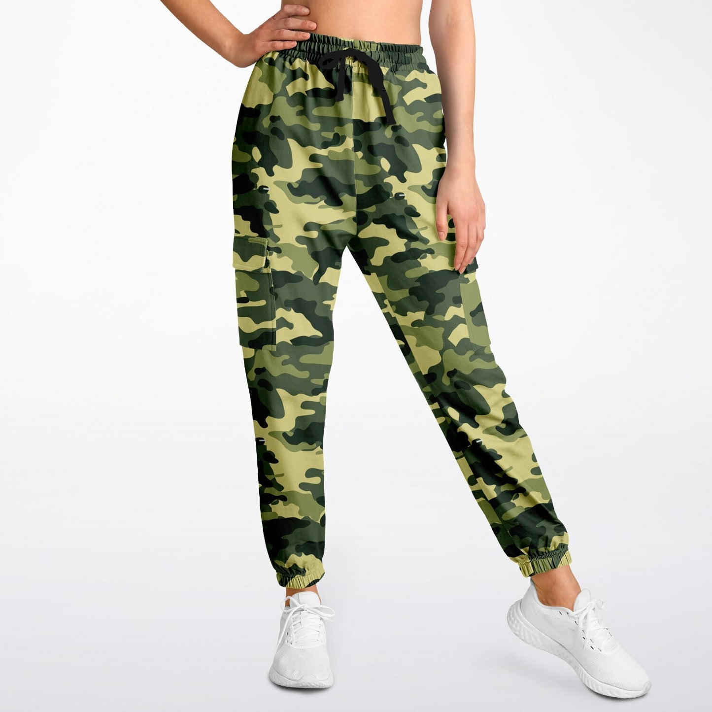Camo Fashion Cargo Sweatpants