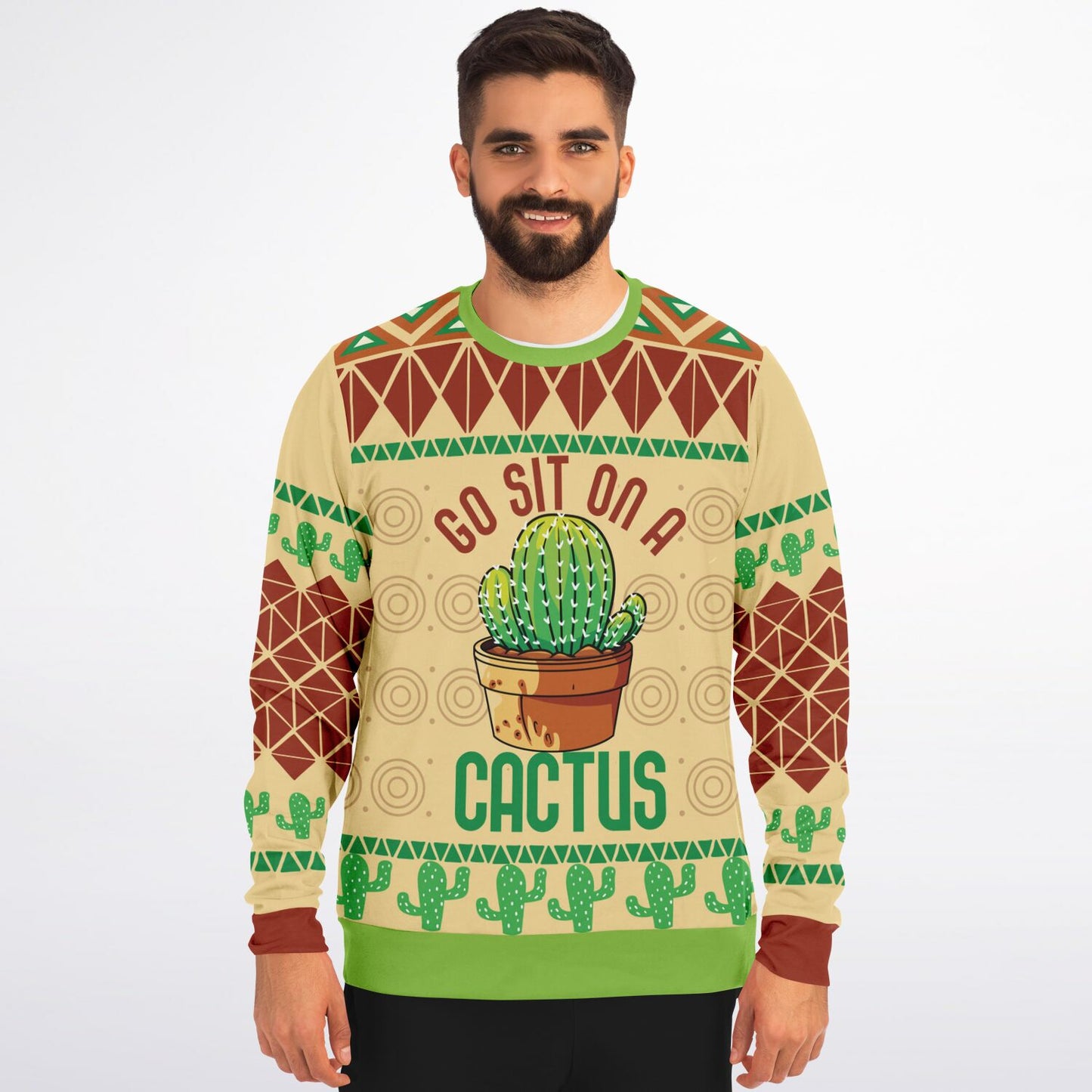 Go Sit on a Cactus - Bold Statement Sweatshirt