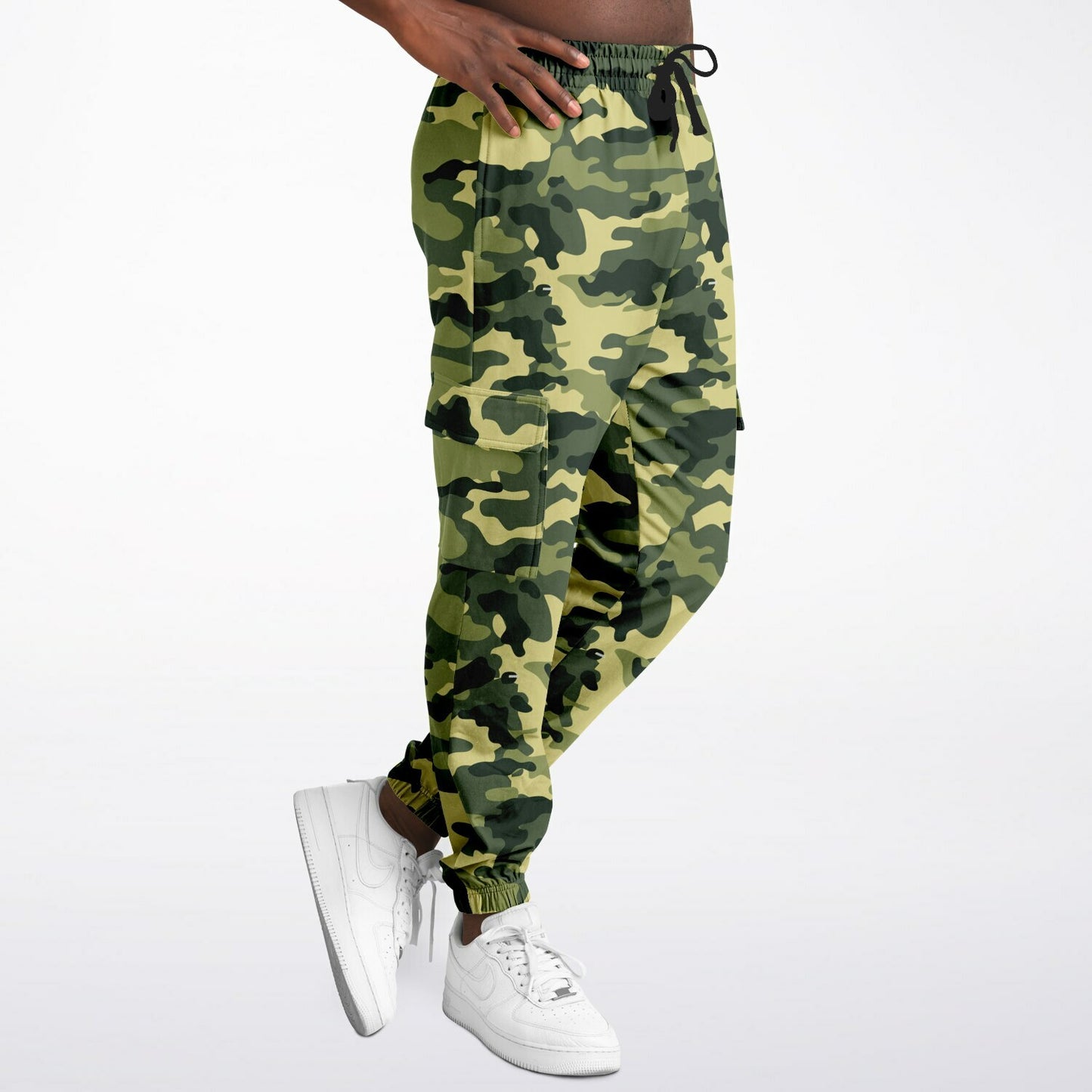 Camo Fashion Cargo Sweatpants