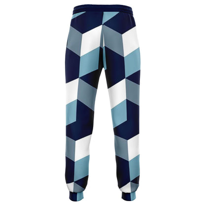 Cubes Pattern Fashion Sweatpants