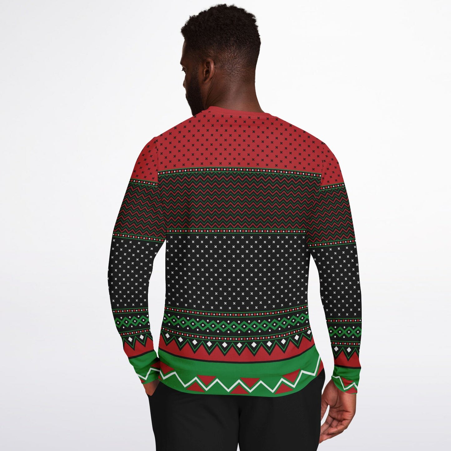 Ask Your Mom If I'm Real Funny Santa Sweatshirt