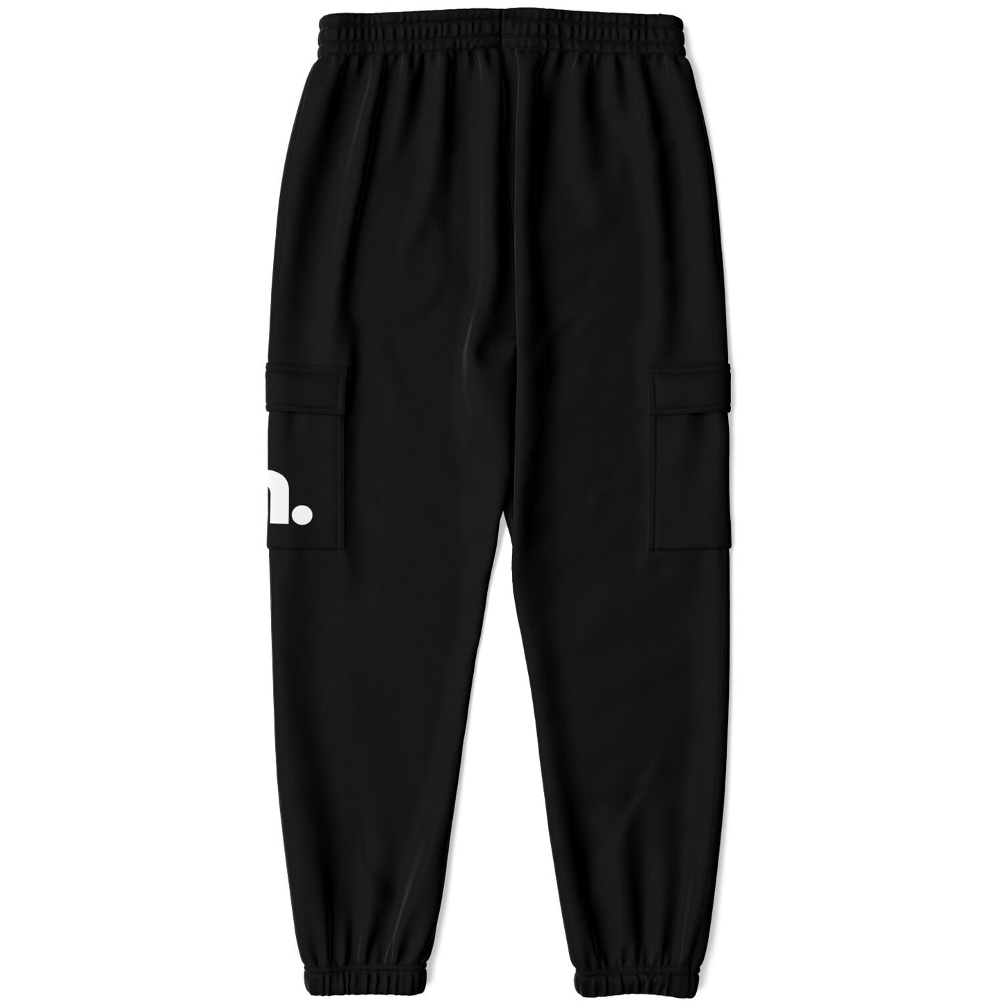 Basic Black Fashion Cargo Sweatpants
