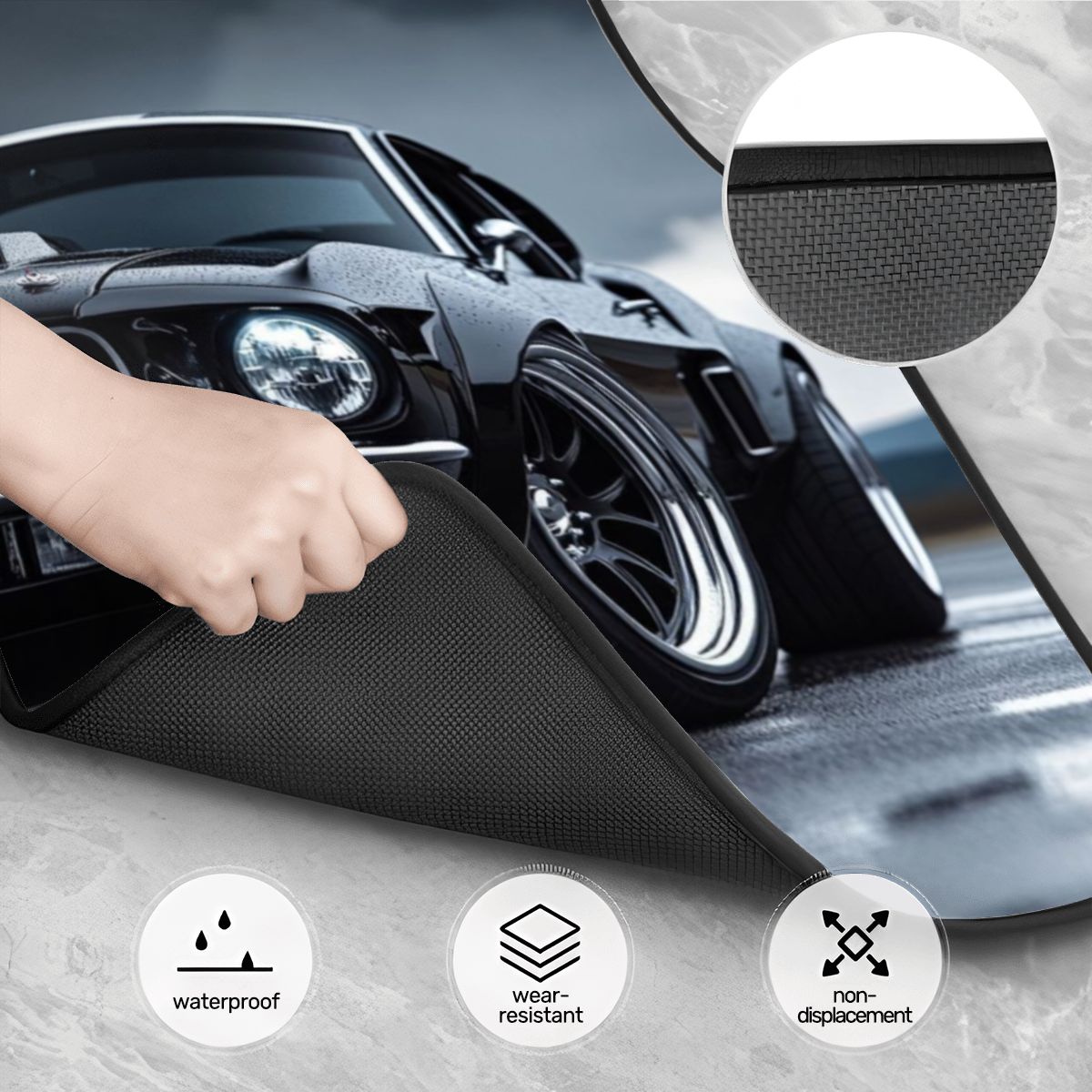 American Muscle Inspired Automotive Floor Mats