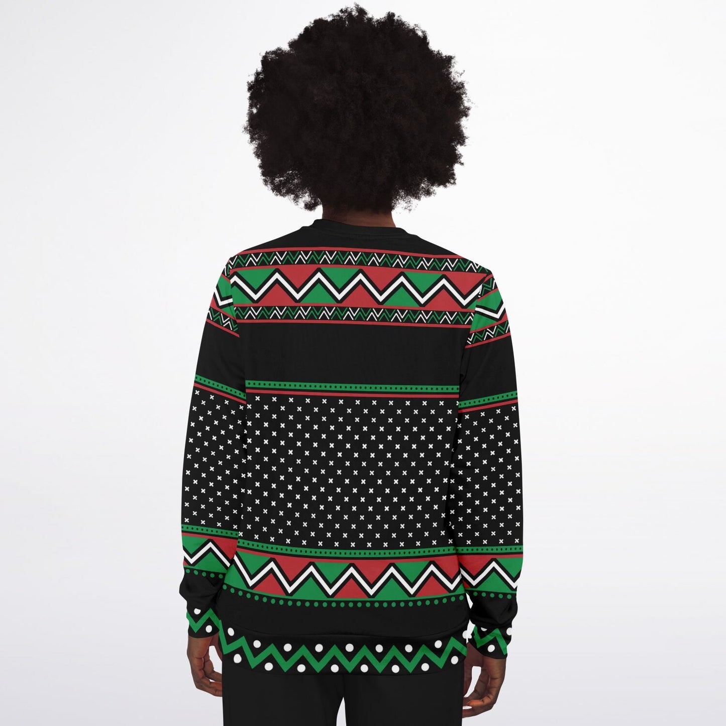 Shift Is it Christmas Funny Mountain Biker Printed Sweatshirt