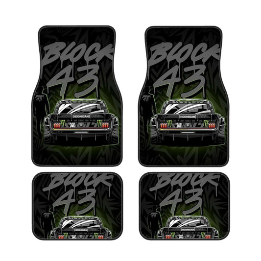 Ken Block Inspired Automotive Floor Mats