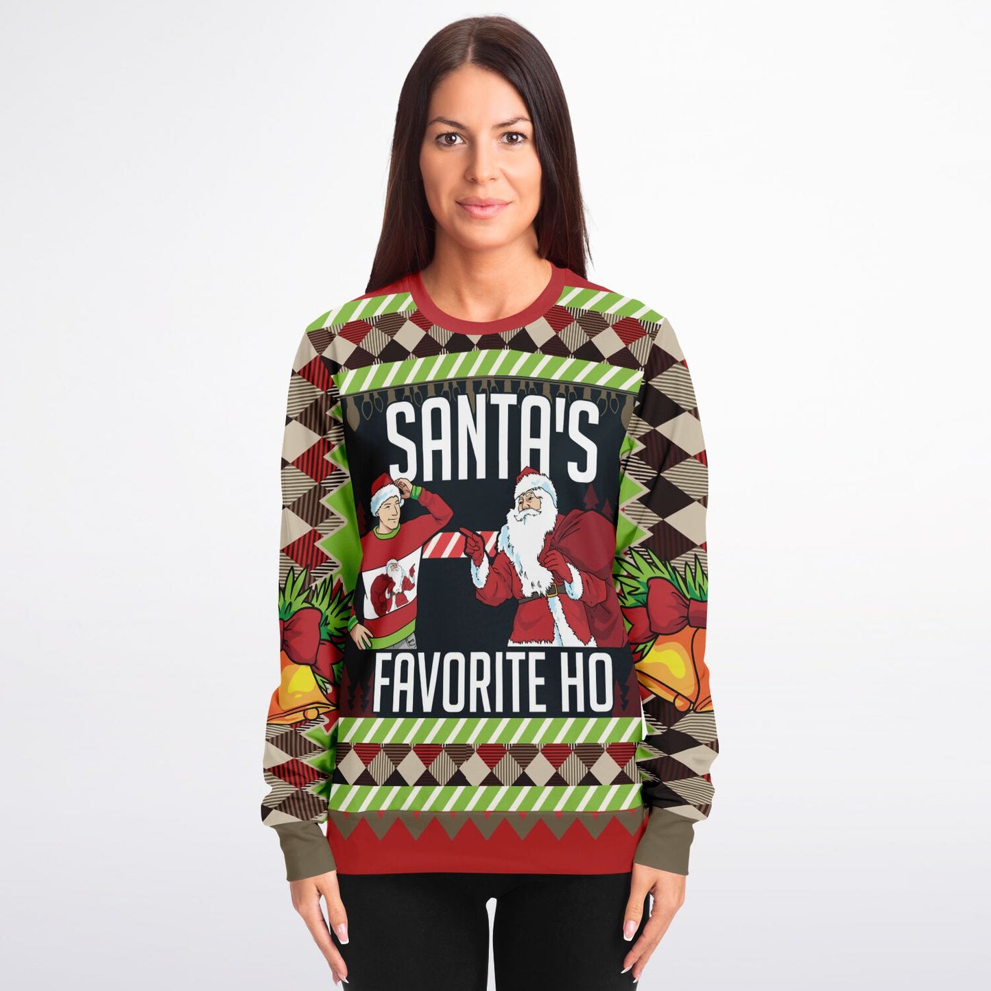 Santa’s Favorite Ho Printed Sweatshirt