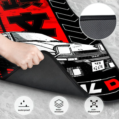 Initial D AE86 Inspired Automotive Floor Mats