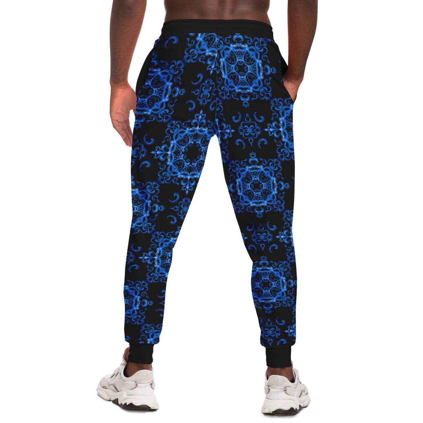 Blue Haze Pattern Fashion Sweatpants