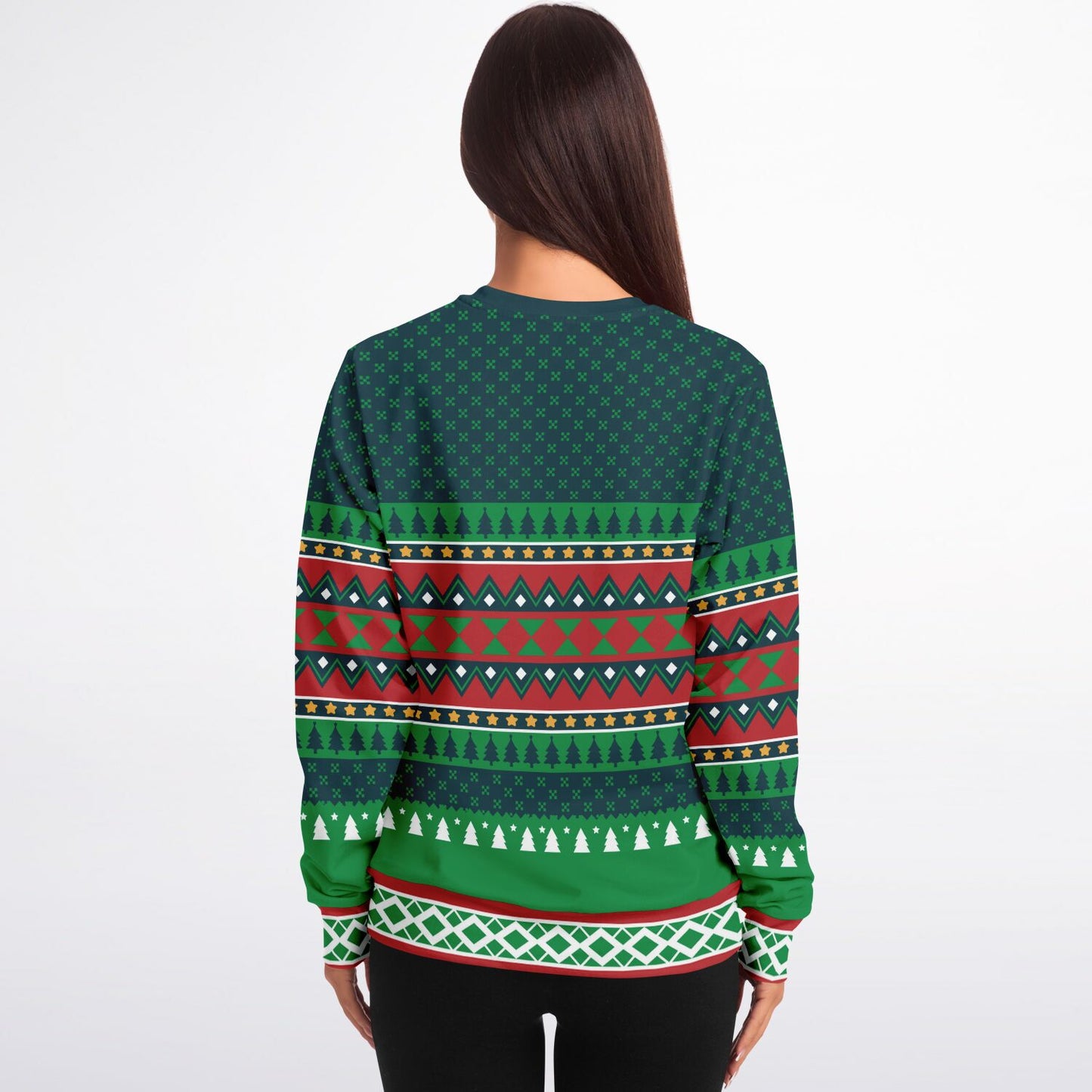 Gains Tats & Ho's Funny Christmas Inspired Printed Sweatshirt
