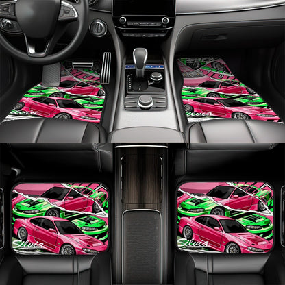 S15 Illustration Art Automotive Floor Mats