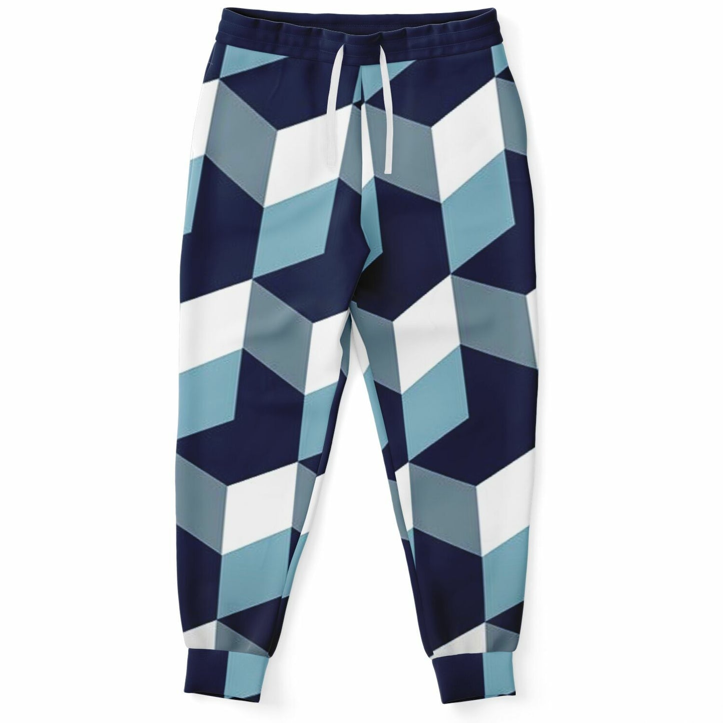 Cubes Pattern Fashion Sweatpants