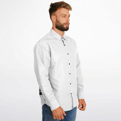 Japanese 911 Inspired Long Sleeve Button Down Shirt - AOP