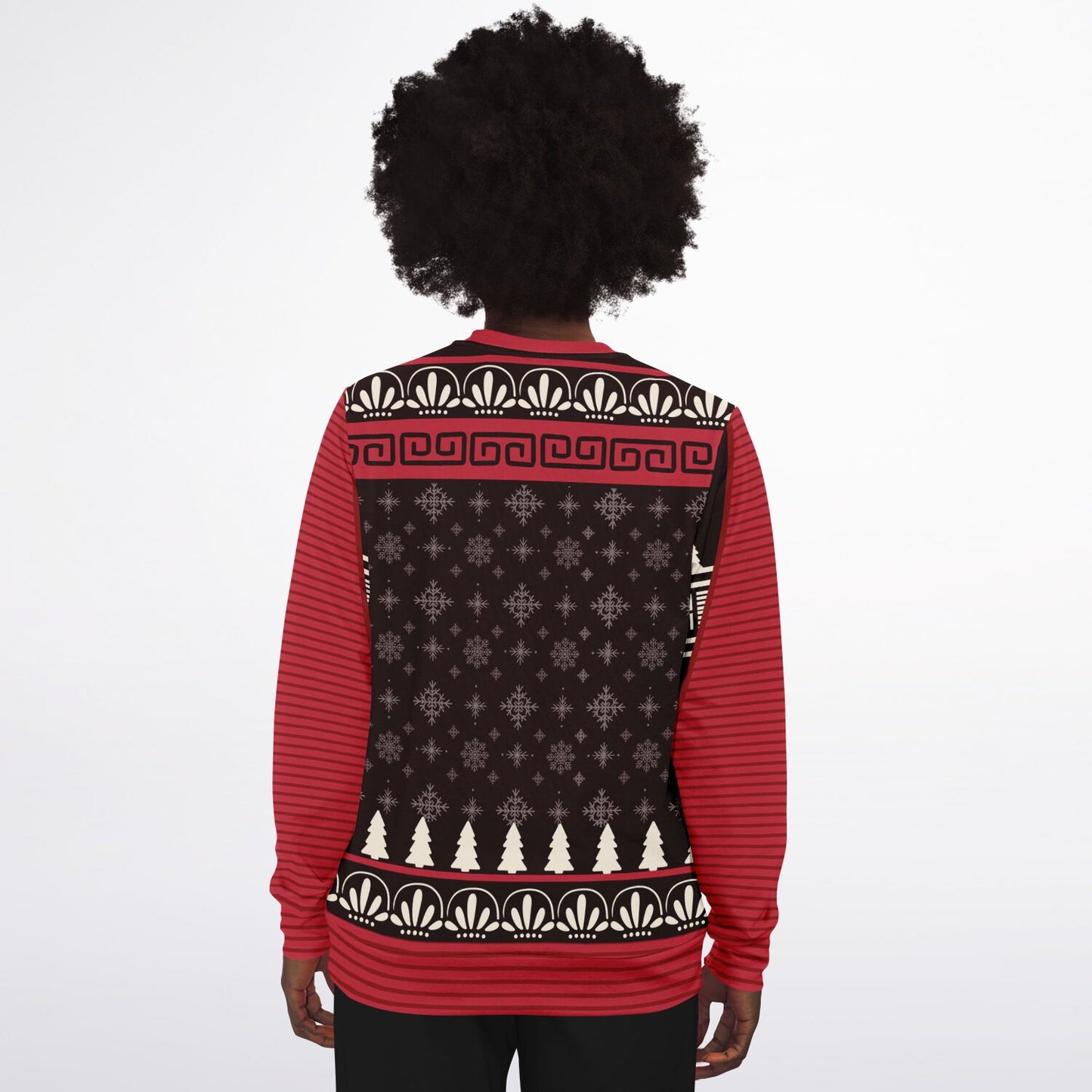 “Off Duty Santa” Relaxed Christmas Sweatshirt