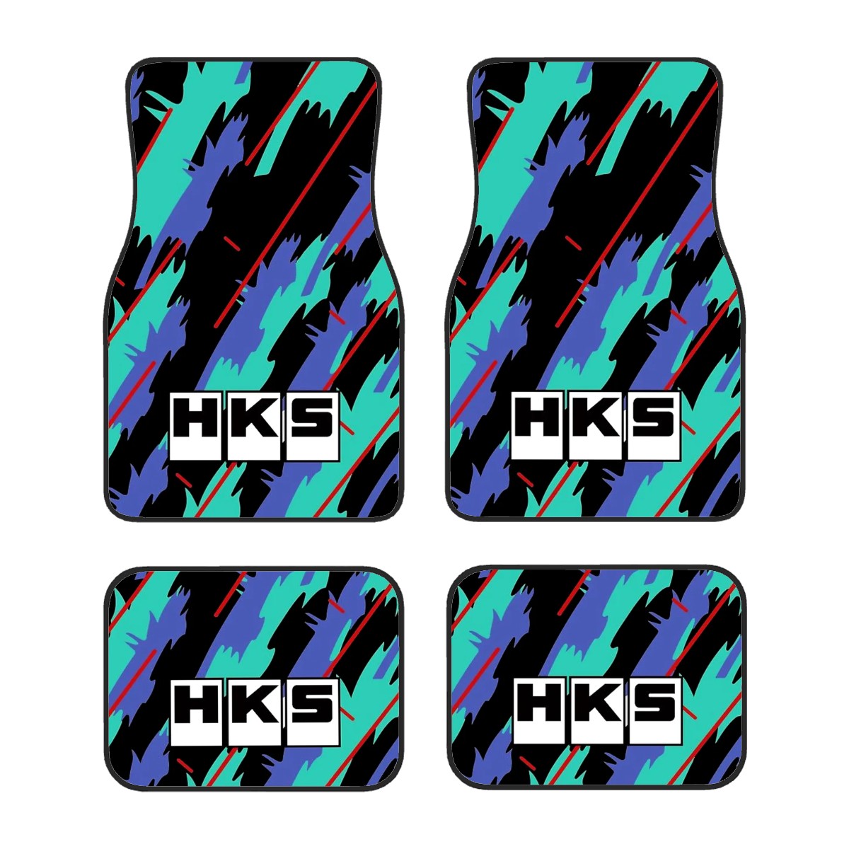 HKS Pattern Automotive Floor Mats