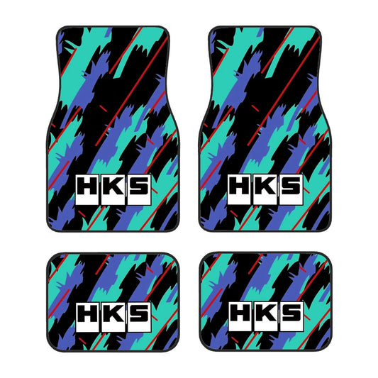 HKS Pattern Automotive Floor Mats