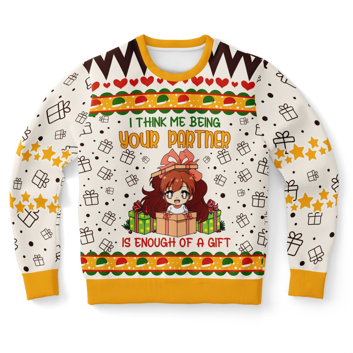The Ultimate Gift Funny Couple Christmas Sweatshirt