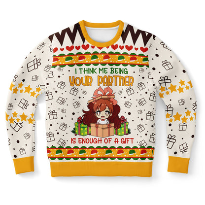 The Ultimate Gift Funny Couple Christmas Sweatshirt