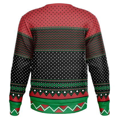 Ask Your Mom If I'm Real Funny Santa Sweatshirt