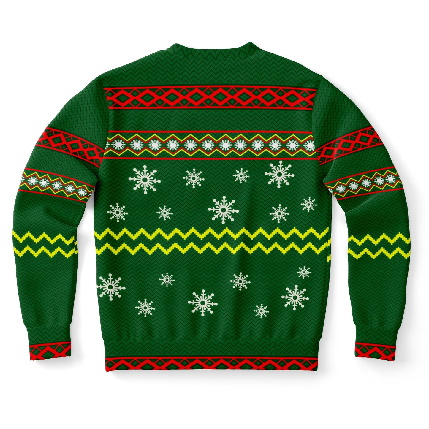 “Nice Until Proven Naughty” Santa Christmas Sweatshirt