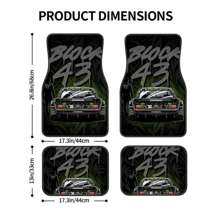 Ken Block Inspired Automotive Floor Mats