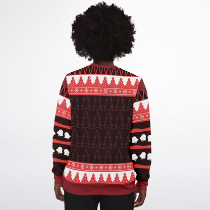 Bottoms Up Santa Funny Sweatshirt