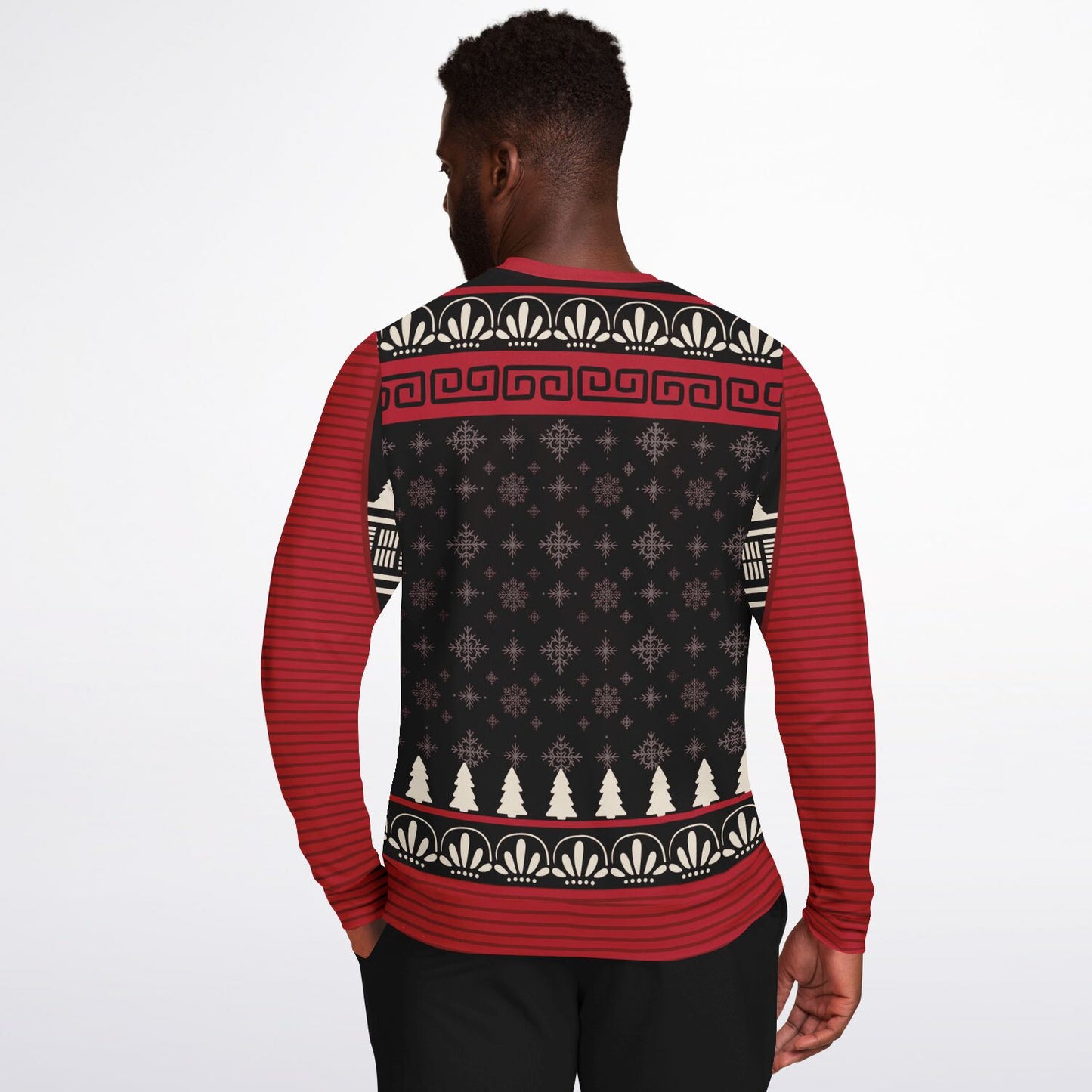 “Off Duty Santa” Relaxed Christmas Sweatshirt