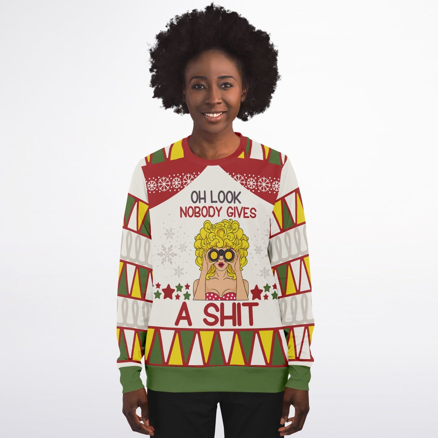Oh Look, Nobody Gives A Shit Funny Sweatshirt