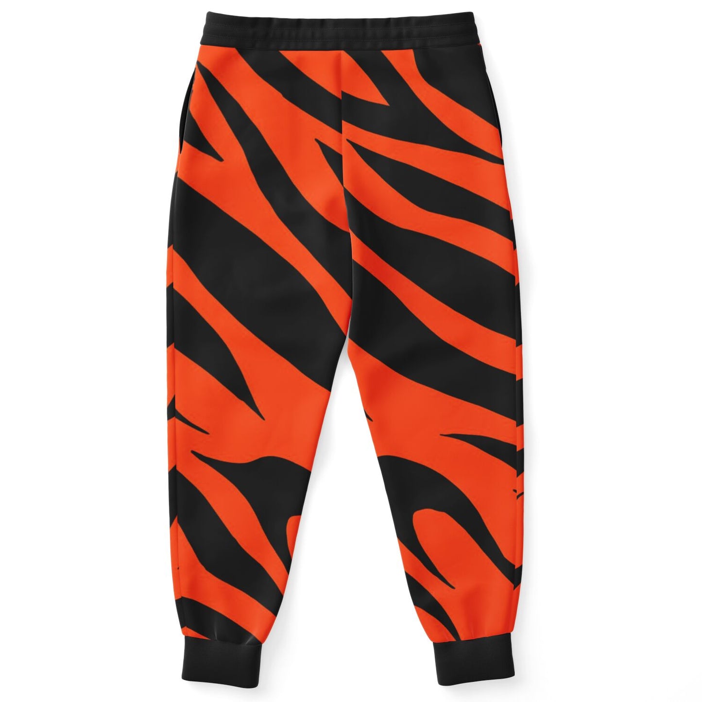 Orange Abstract Pattern Fashion Sweatpants