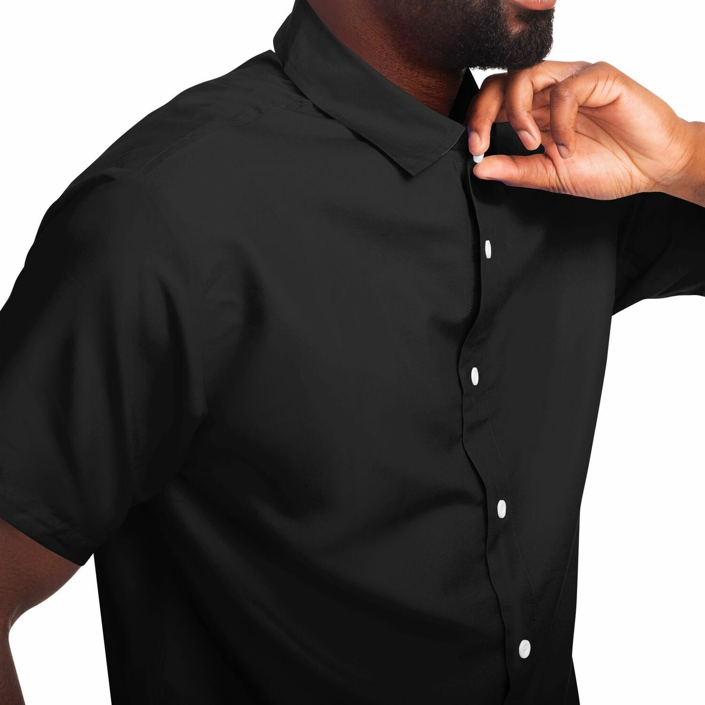 Silvia Soul Short Sleeve Button Down Shirt - AOP