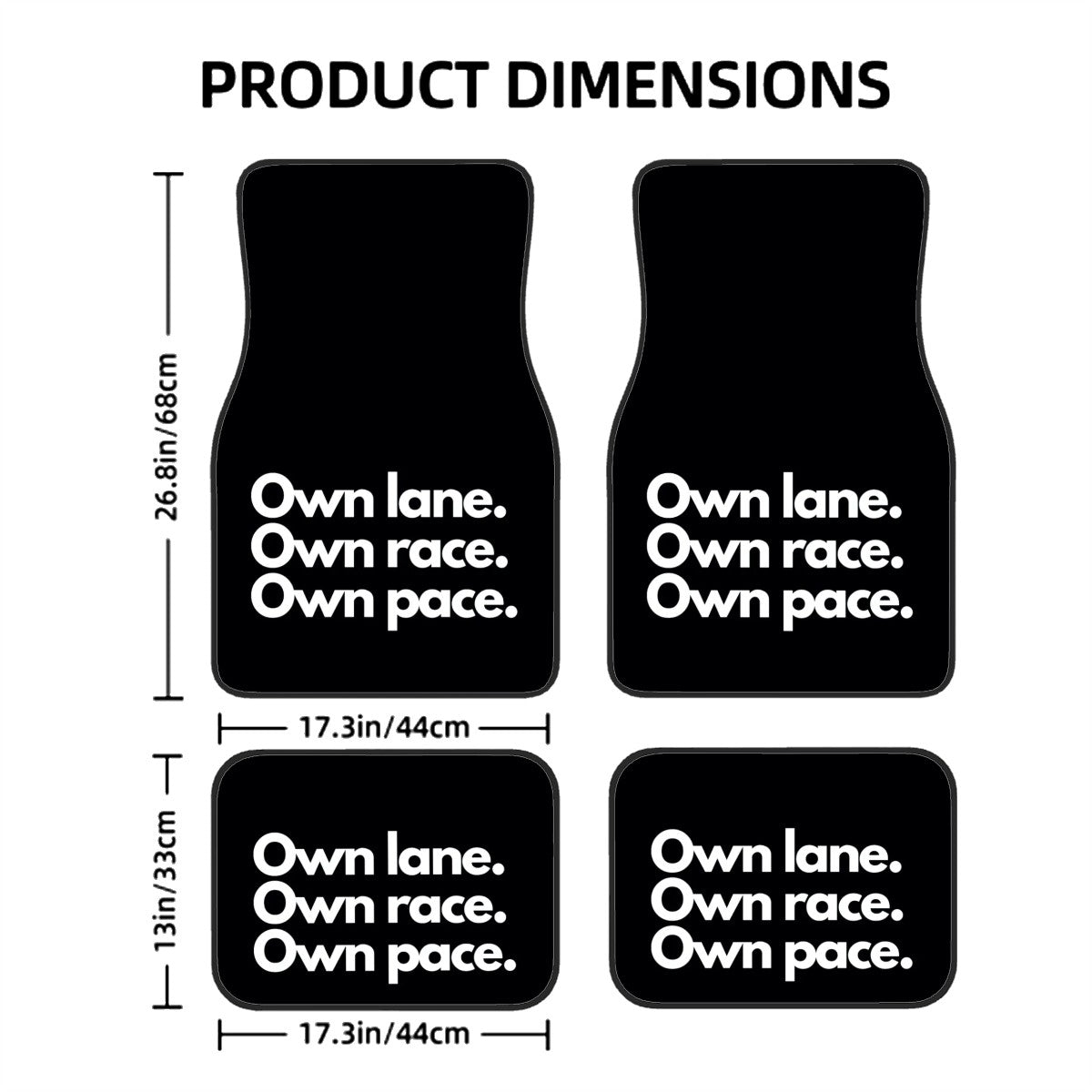 Racing Inspiration Automotive Floor Mats
