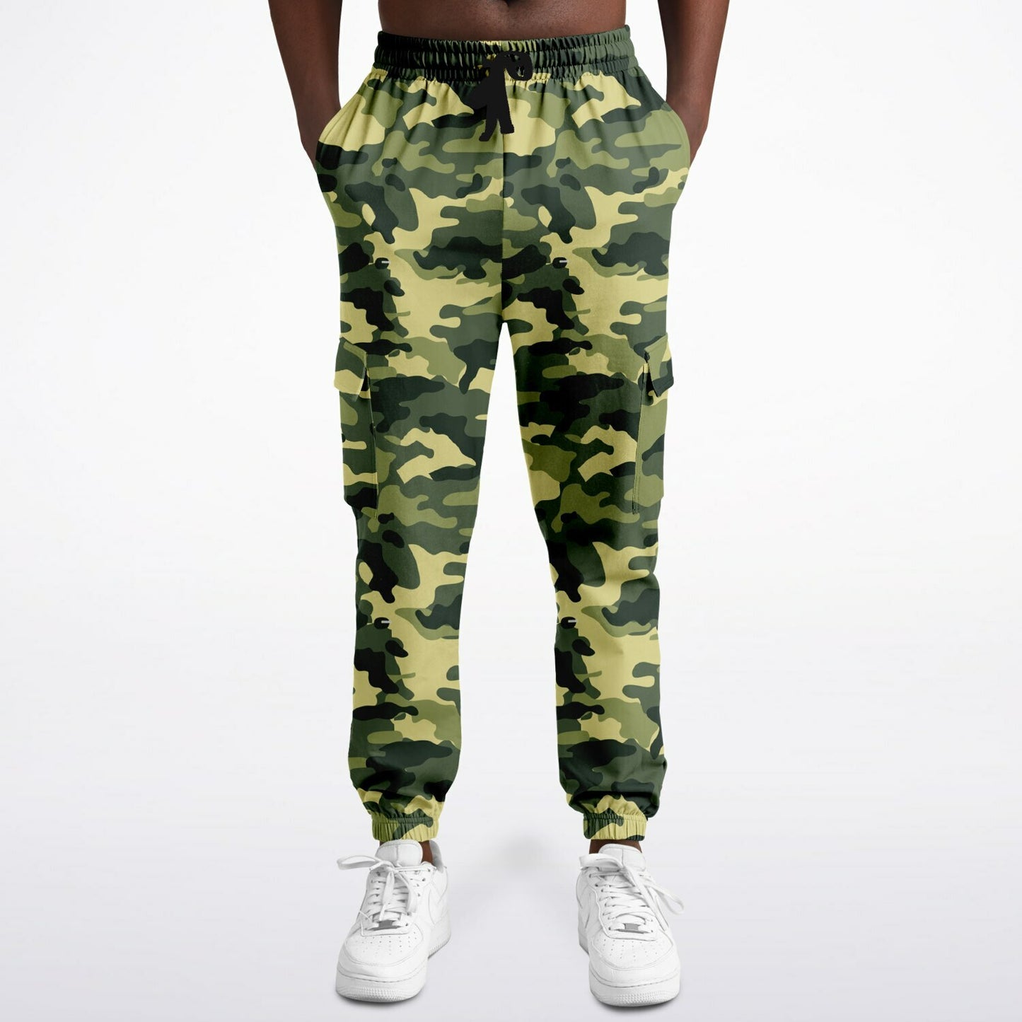 Camo Fashion Cargo Sweatpants