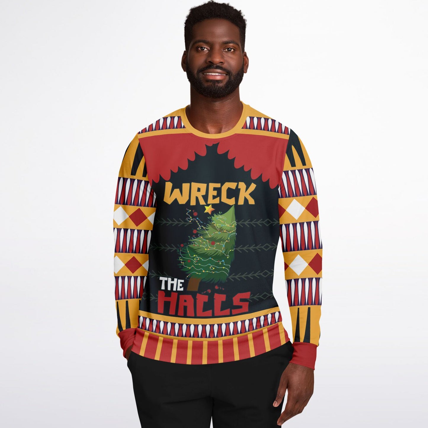 Wreck the Halls - Funny Holiday Sweatshirt