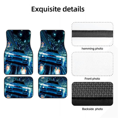 GTR R34 High Speed Automotive Floor Mats