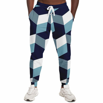 Cubes Pattern Fashion Sweatpants