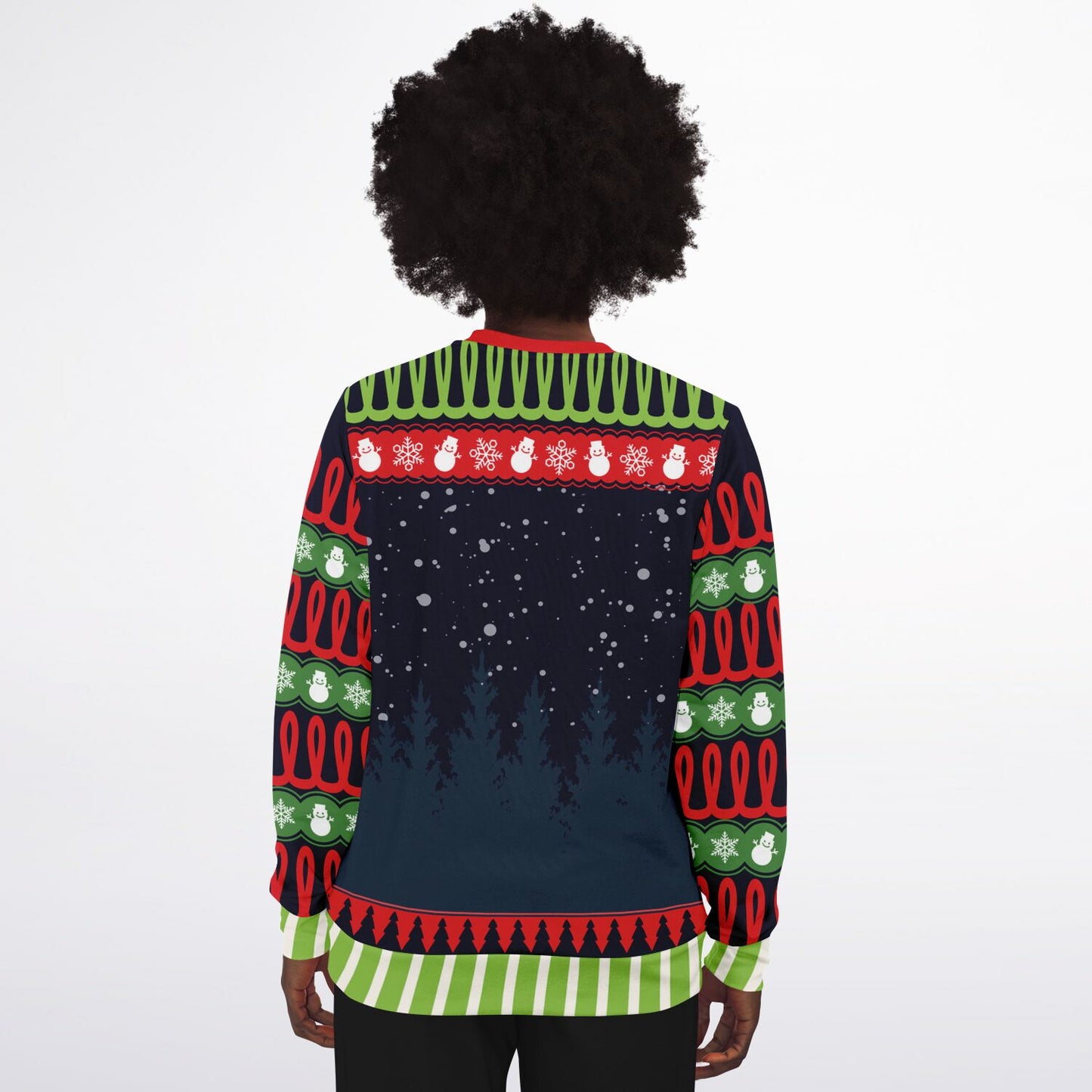 Kiss My Snowballs Snowman Funny Sweatshirt