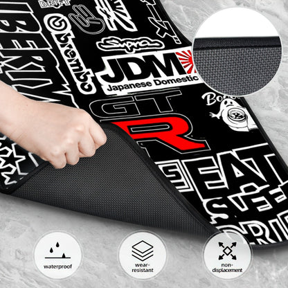 JDM Collage Art Automotive Floor Mats