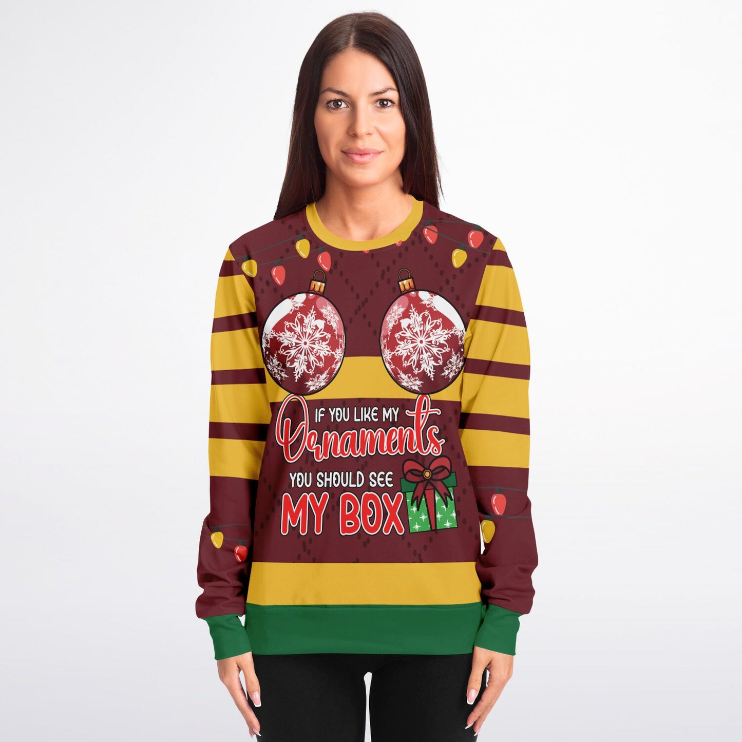 If You Like My Ornaments, You Should See My Box Christmas Sweatshirt