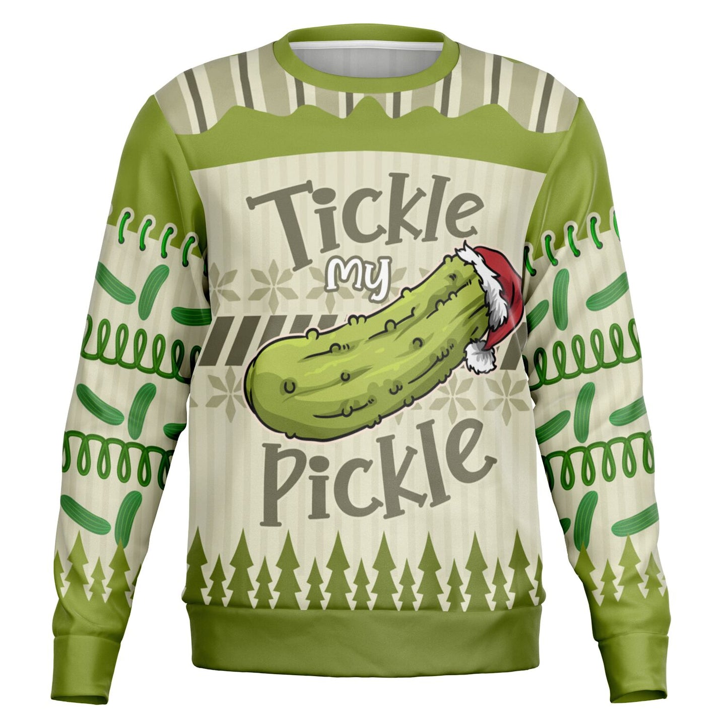 Tickle My Pickle Funny Holiday Sweatshirt