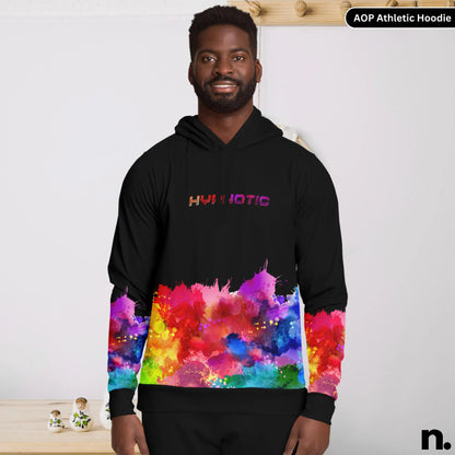 Hypnotic Colors Athletic Hoodie - AOP