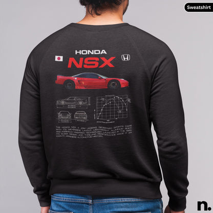 Honda NSX JDM Legend Poster Unisex Sweatshirt