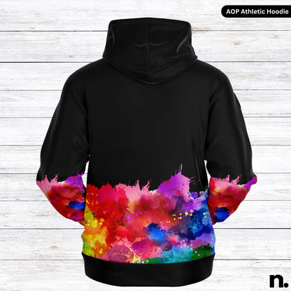 Hypnotic Colors Athletic Hoodie - AOP