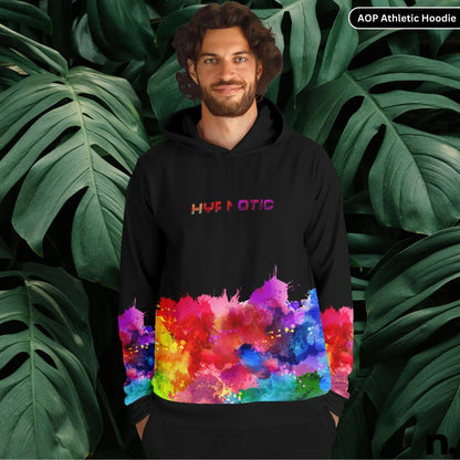 Hypnotic Colors Athletic Hoodie - AOP