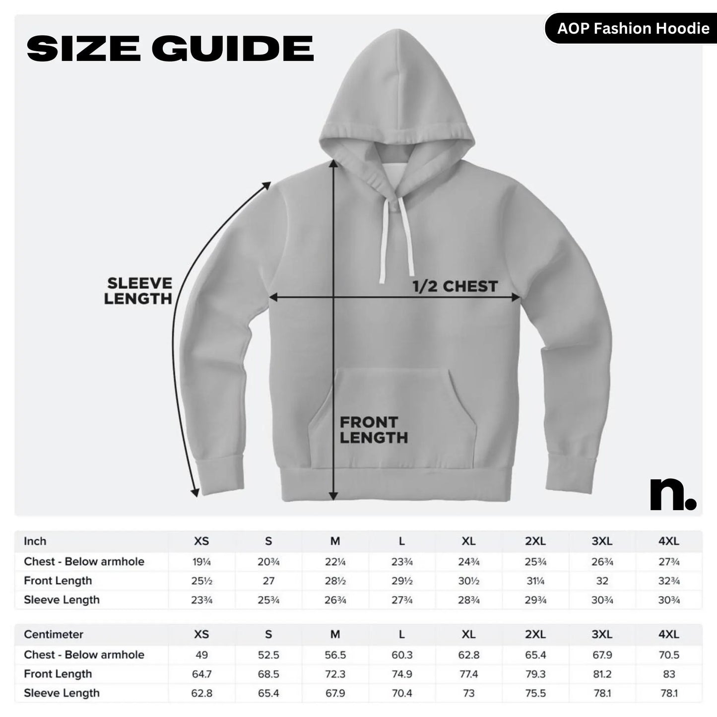 Gold Repeating Pattern AOP Fashion Hoodie - AOP