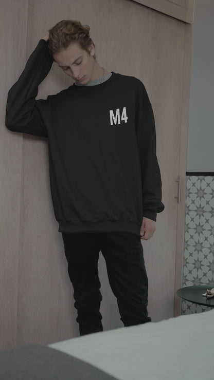 Bimmer M4 Poster Style Crewneck Sweatshirt